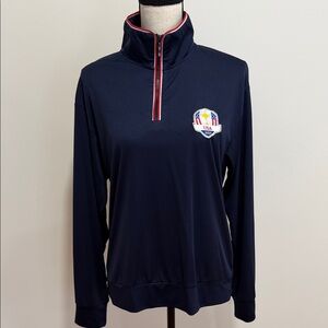 USA Patch Navy Quarter-Zip Pullover